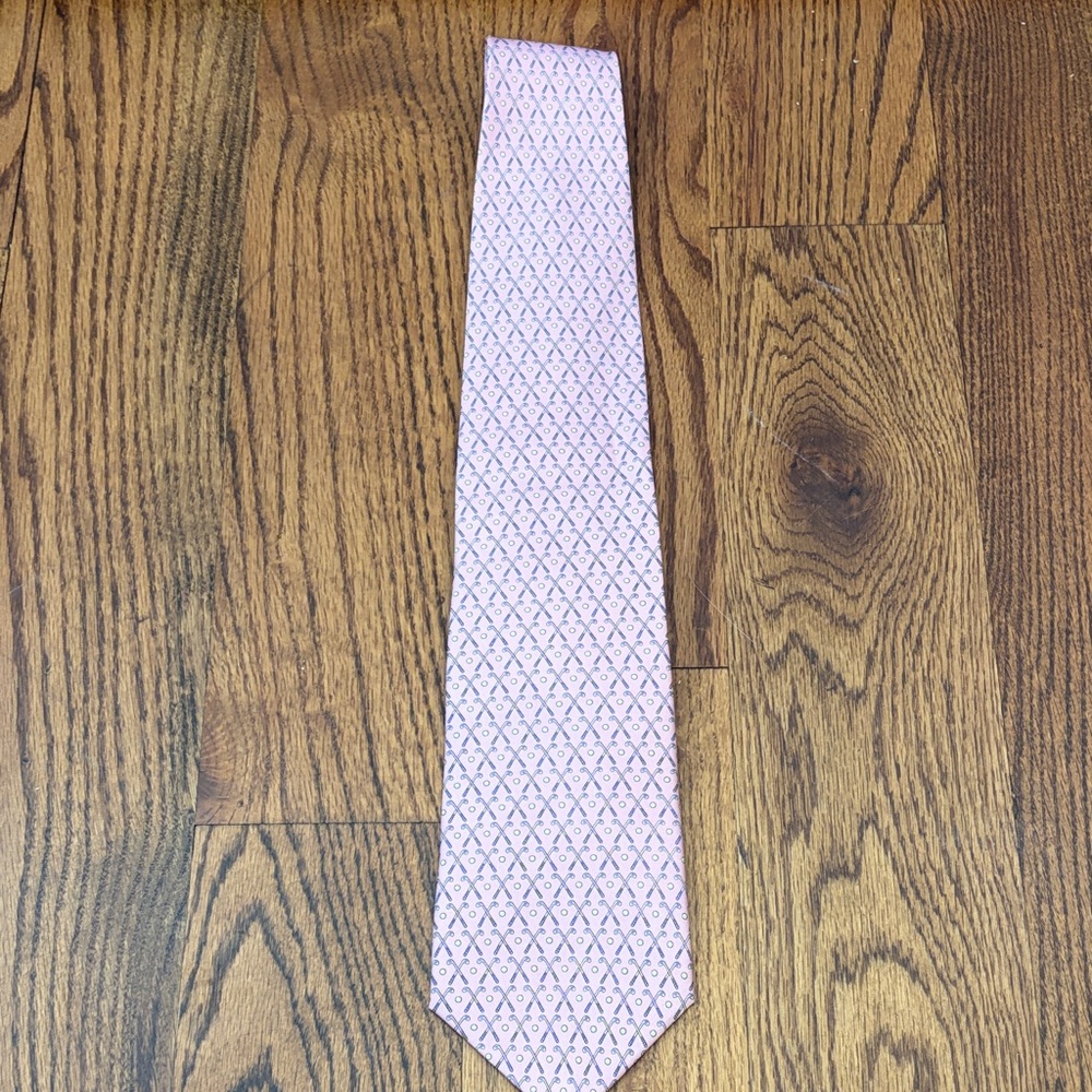 Sero New England Pink Patterned Men's Tie